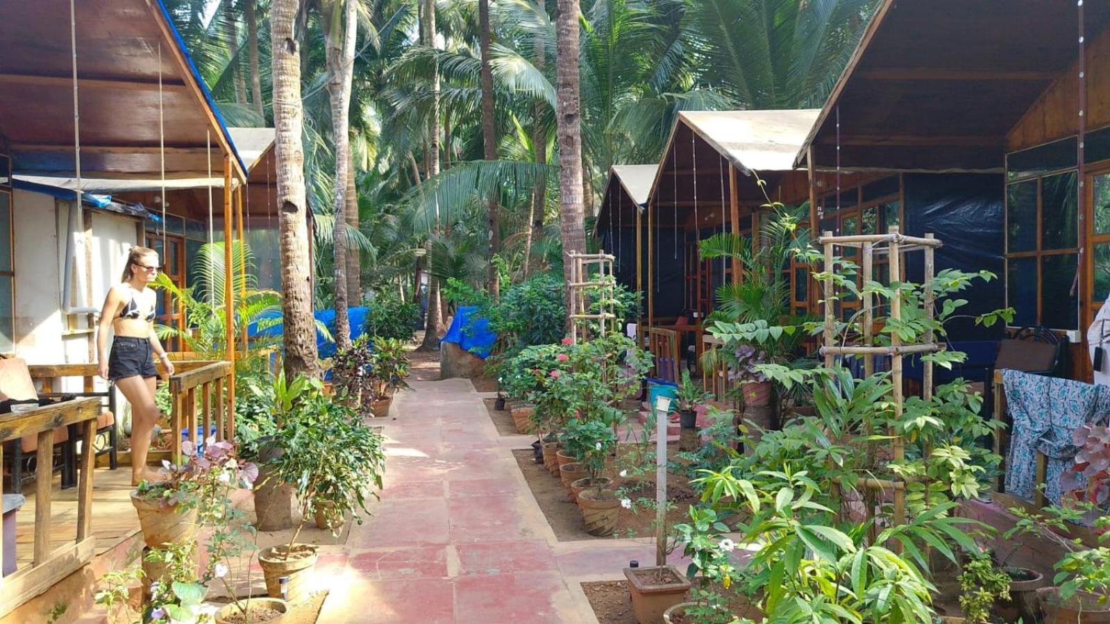 Hotel Csf Garden Huts à Palolem Extérieur photo